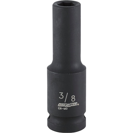 Channellock 1/2 In. Drive 3/8 In. 6-Point Deep Standard Impact Socket 314714
